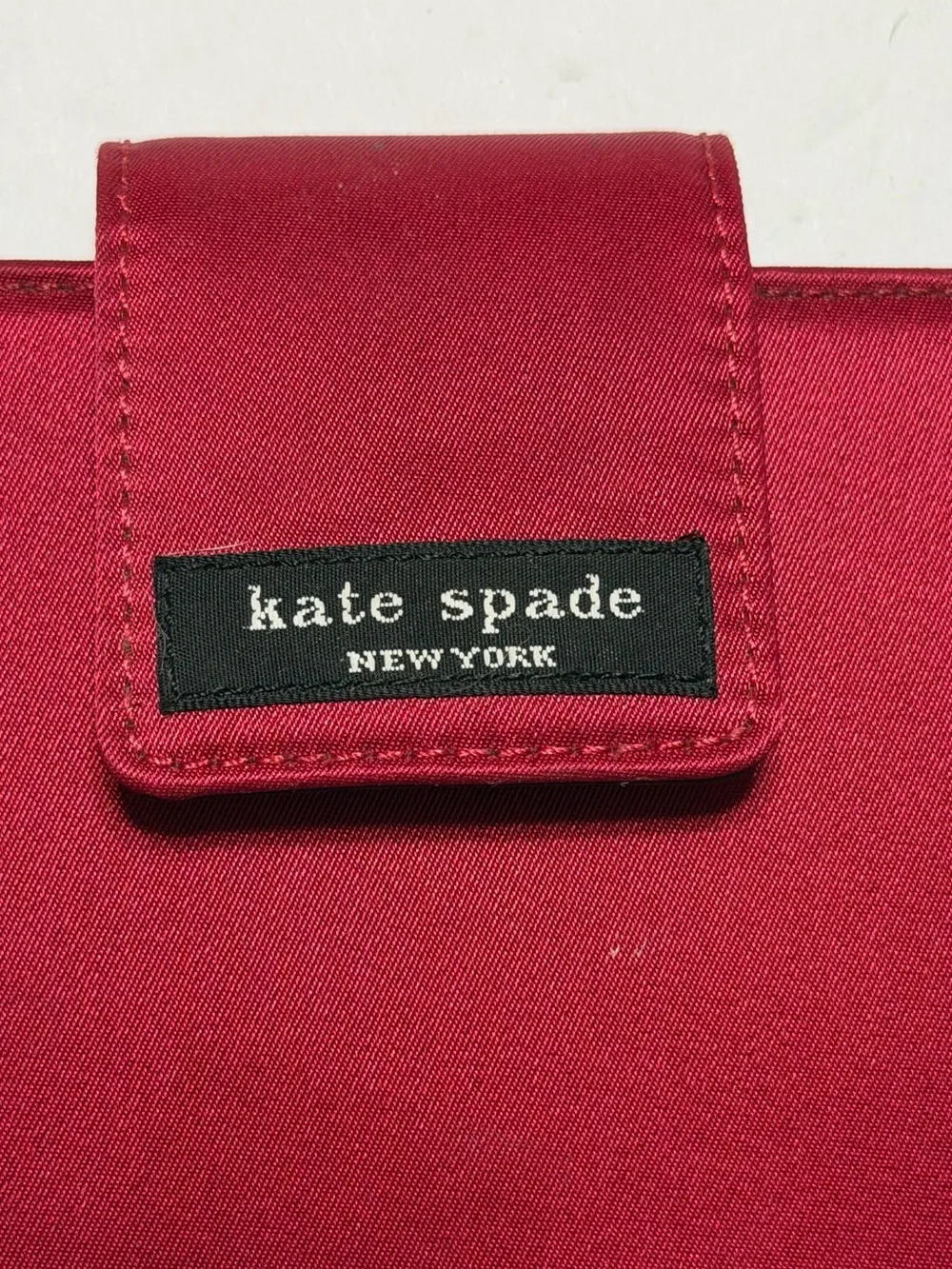 kate spade New York vintage Y2K Red Clutch photo Wallet